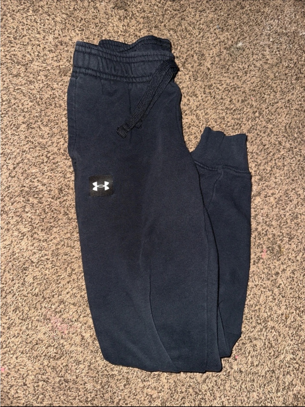 Under Armour Kids Navy Blue Jogger Sweatpants